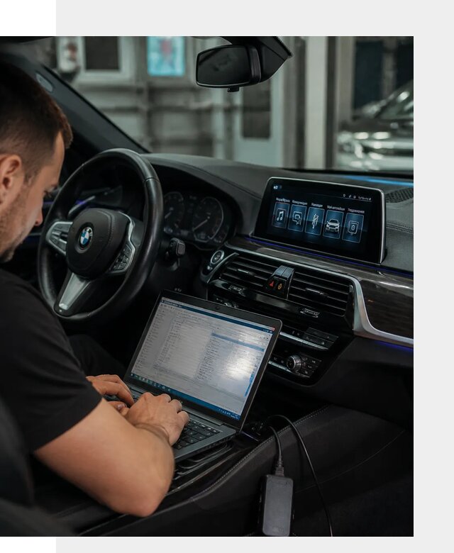 Русификация мультимедиа BMW для авто под ключ в Керчи