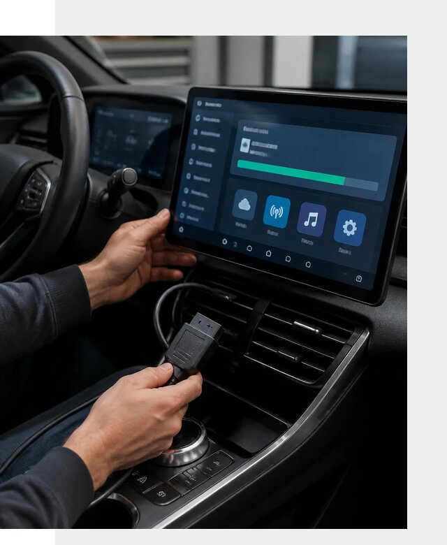 Установка приложений BYD для автомобиля под ключ в Керчи