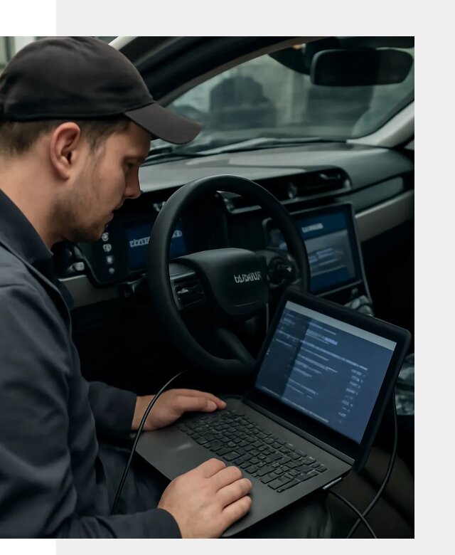 Профессиональная русификация автомобилей Lynk Co в Керчи