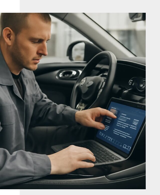 Русификация приборной панели автомобиля Lynk Co в Керчи