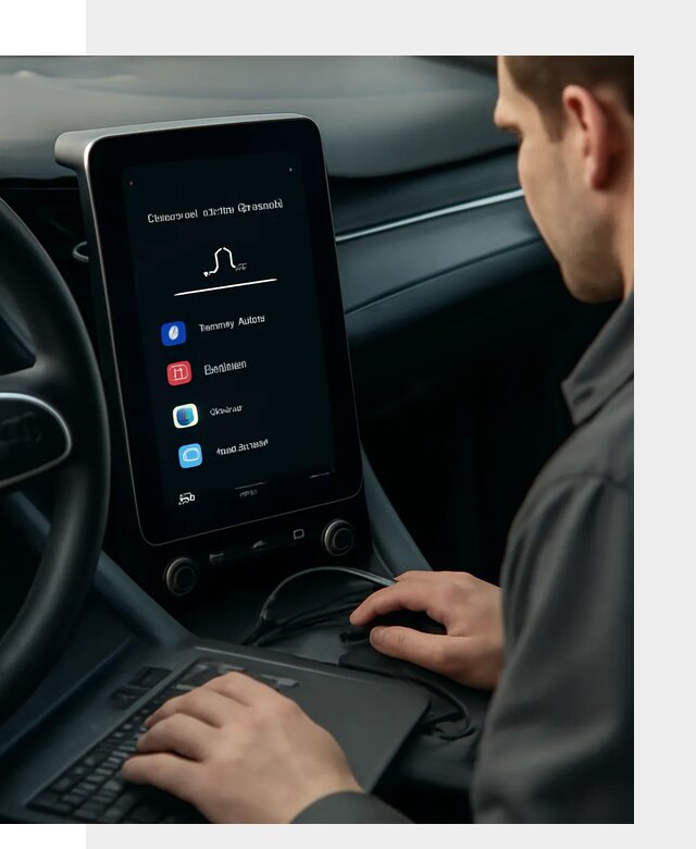 Установка приложений Lynk Co на автомобиль в Керчи