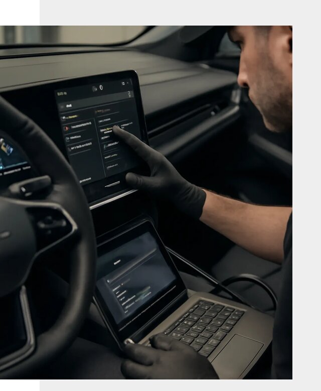 Русификация приборной панели Rising автомобиля в Керчи