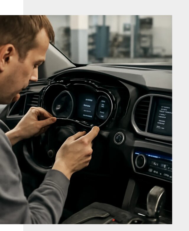 Русификация приборной панели автомобилей Hyundai в Керчи