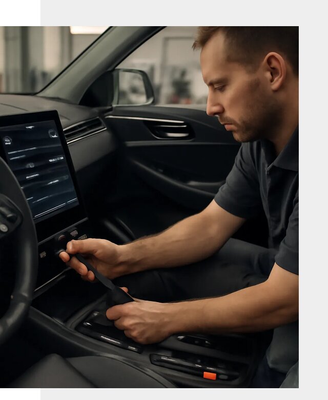 Восстановление автомобиля после русификации в Керчи