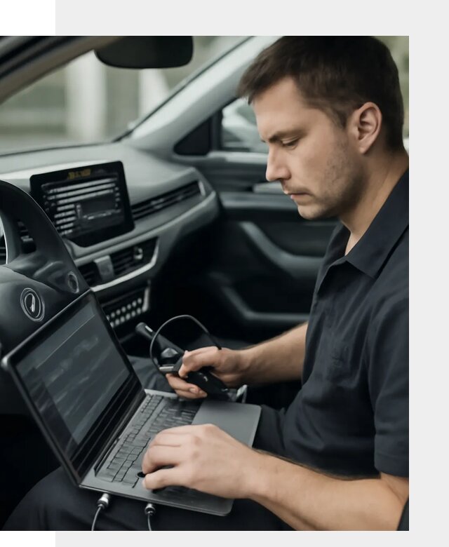 Настройка телематики автомобиля под ключ для авто в Керчи