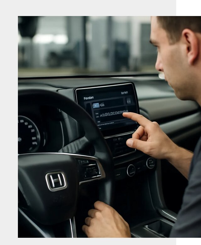 Русификация панели приборов Honda в Керчи по цене 5106 ФастМобиль-Крч
