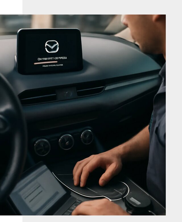Установка приложений Mazda на мультимедийную систему в Керчи