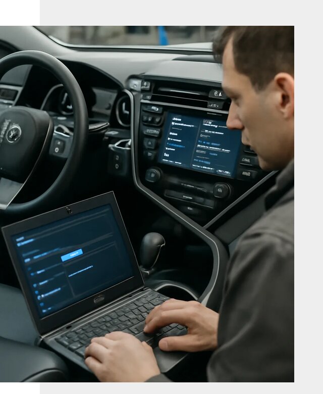 Русификация Toyota Camry 80 для мультимедиа в Керчи