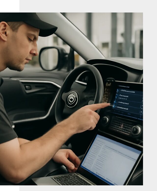 Русификация мультимедиа Toyota для автомобилей в Керчи